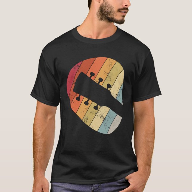 Camiseta Guitarrista Acústico Para Guitarrista Músico 4 (Frente)