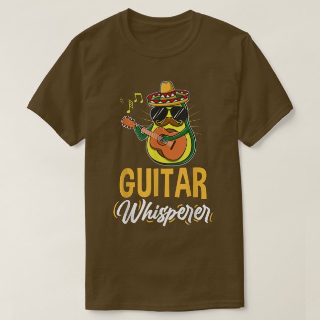 Camiseta Guitarrista Avocado (Frente do Design)
