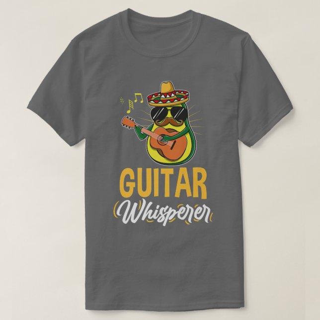 Camiseta Guitarrista Avocado Guitarrista Premium (Frente do Design)