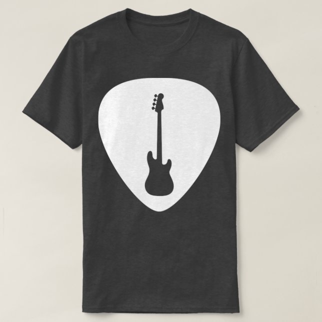 Camiseta Guitarrista Branco (Frente do Design)