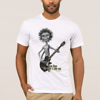 Camiseta Guitarrista cinza