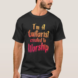 Camiseta Guitarrista Cristão Criou Guitarra de Adoração na 