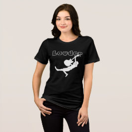 Camiseta Guitarrista de Heavy Metal Ama Alto