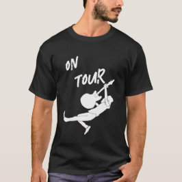 Camiseta Guitarrista de Heavy Metal em Turnê