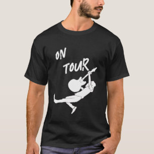 Camiseta Guitarrista de Heavy Metal em Turnê