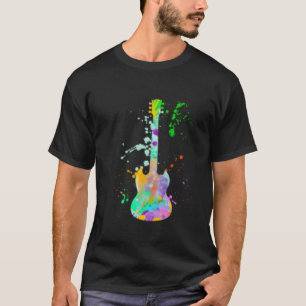 Camiseta Guitarrista de Tinta Elétrica