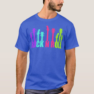 Camiseta Guitarrista dizendo: Ataque de Rock and Roll Guita