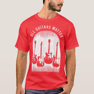 Camiseta Guitarrista Dizendo Com Uma Engraçada Citação De V