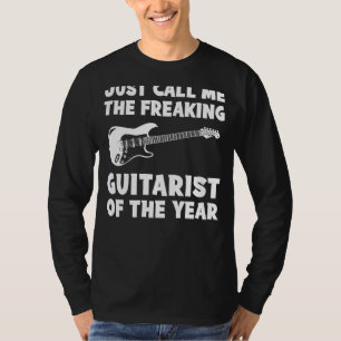 Camiseta Guitarrista do Ano Tee Hilarious Mus