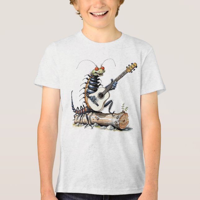 Camiseta Guitarrista em Millipede (Frente)