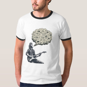 Camiseta Guitarrista explosivo Solfeggio