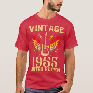 Camiseta Guitarrista Guitarrista de 67 Anos de Idade
