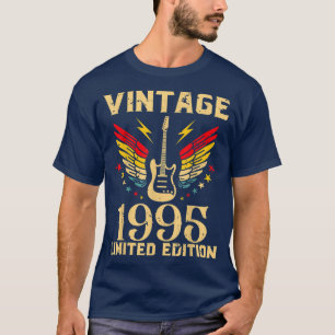 Camiseta Guitarrista Guitarrista de Aniversário de 27 Anos