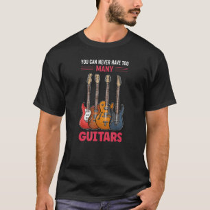 Camiseta Guitarrista guitarrista jogador de guitarrista