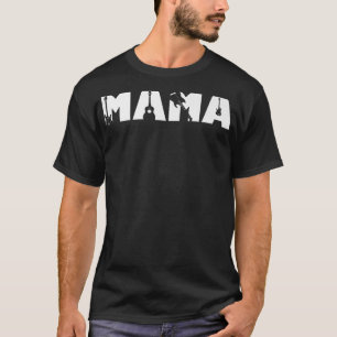 Camiseta Guitarrista Guitarrista Mama Música Engraçada Mães