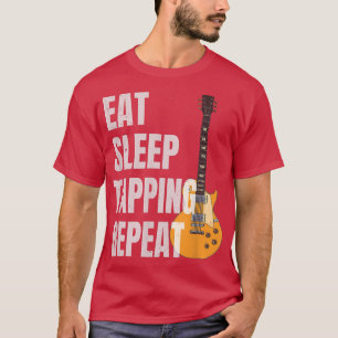 Camiseta Guitarrista Jogador de Violão Come Tapping No Sono