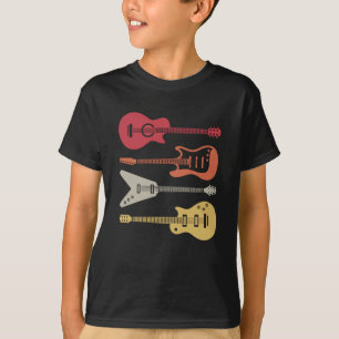 Camiseta Guitarrista Jogador de Violão Elétrico Presente