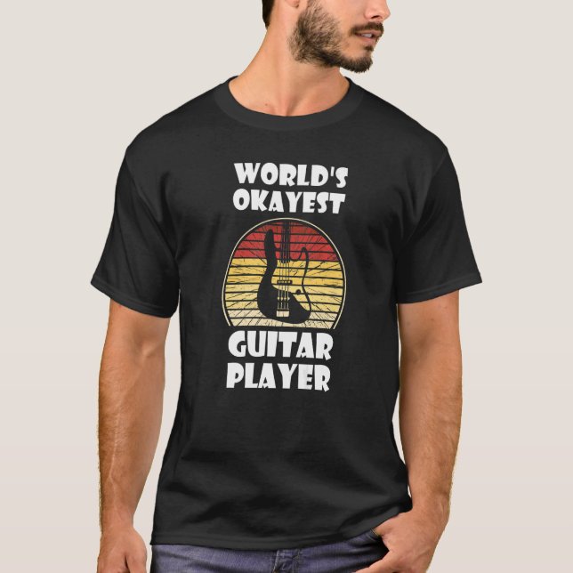 Camiseta Guitarrista mais okayer do mundo 1 (Frente)