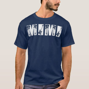 Camiseta Guitarrista Mimi Funny Music Guitar Lover Mães Da