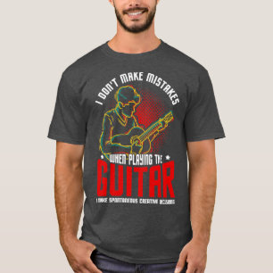 Camiseta Guitarrista Musical cita Violão