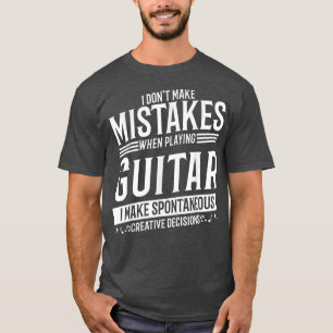 Camiseta Guitarrista Musical de Instrumentos Musicais