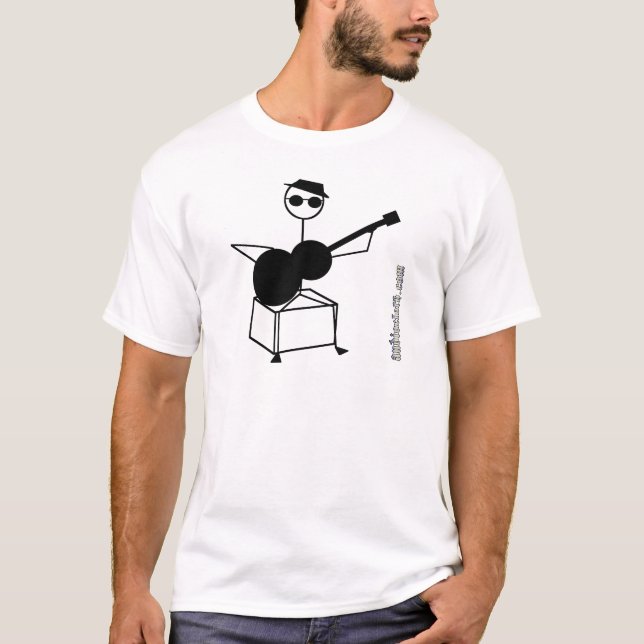 Camiseta Guitarrista na cadeira (Frente)