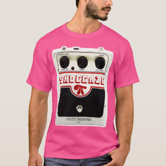 Camiseta Guitarrista Pedal dos Efeitos do Violão de Shoegaz