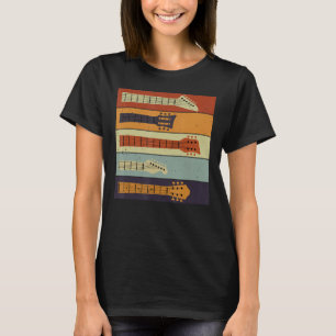 Camiseta Guitarrista Retroguitarrista Guitar Instrumento Gu