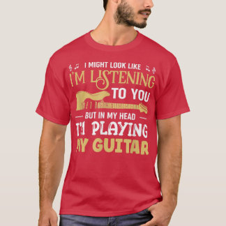 Camiseta Guitarrista Tocando Guitaristas 1513