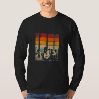 Camiseta Guitarristas legal Homens Mulheres Vintage Gui Acú