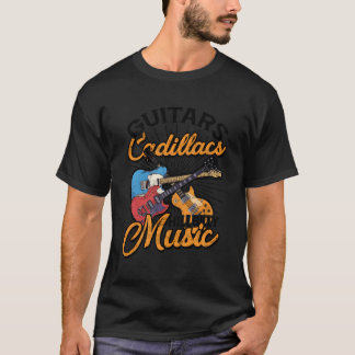 Camiseta Guitars Cadillacs Hillbilly Music Lyrics E Músicas