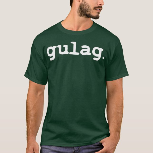 Camiseta Gulag Warzone - Impressão de jogos (Frente)