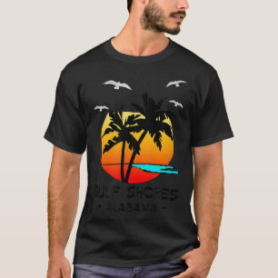 CAMISETA GULF COMPARTILHA A PRAIA DE DESTINO TROPICAL ALABA