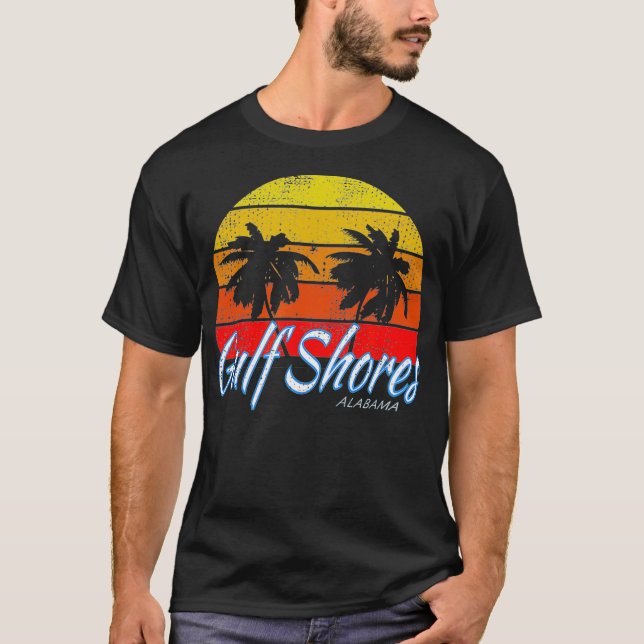 Camiseta Gulf Shores Alabama   Gulf of Mexico (Frente)