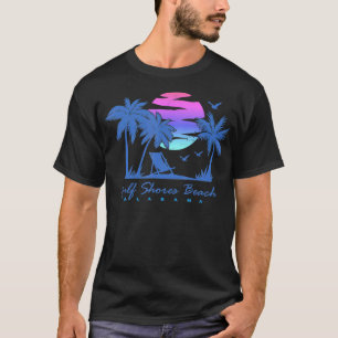 Camiseta GULF SHORES BEACH ALABAMA Férias Break Tr