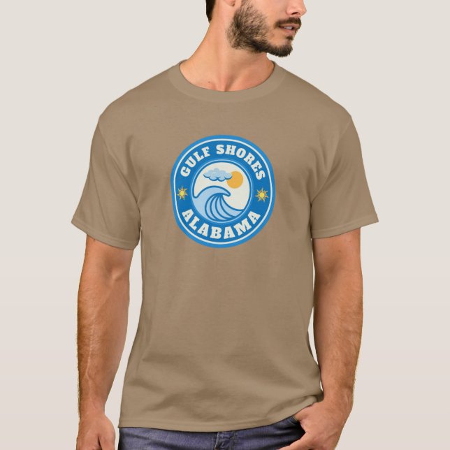 Camiseta Gulf Shores Beach Baldwin County Alabama Beaches S (Frente)