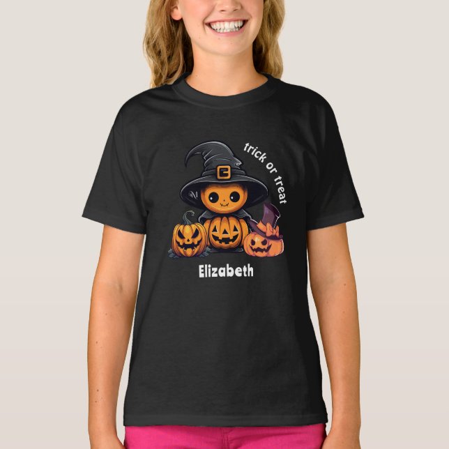 Camiseta : Guloseimas de HALLOWEEN (Frente)