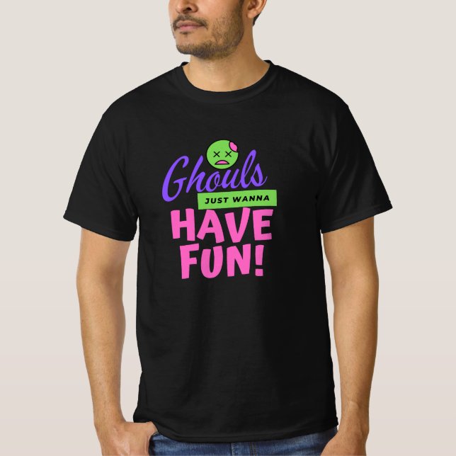 Camiseta Gulosos só querem se divertir (Frente)