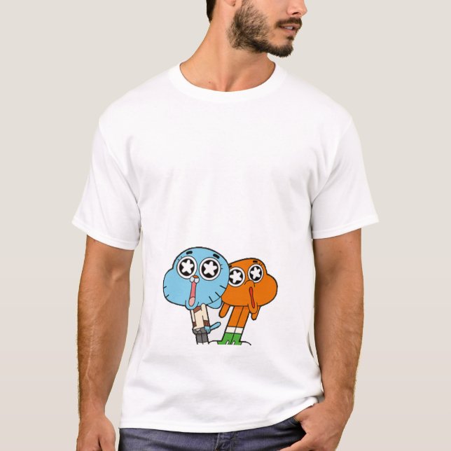 Camiseta gumball e darwin (Frente)