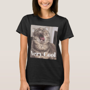Camiseta Gumbus Muito Legal Meme de Gato Divertido Amantes
