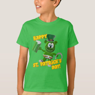 Camiseta Gummibär (The Gummy Bear) Feliz Rua. Dia de Patric