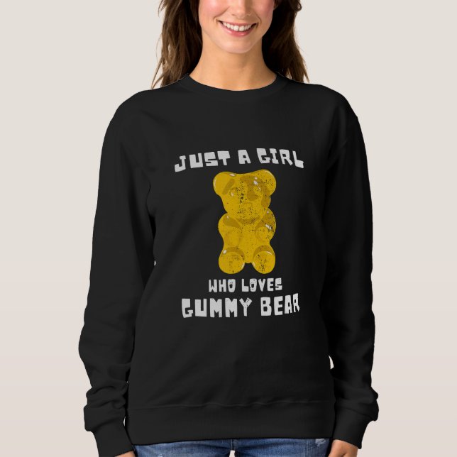 Camiseta Gummies Fruity Bears Candy Apenas Uma Menina Que A (Frente)