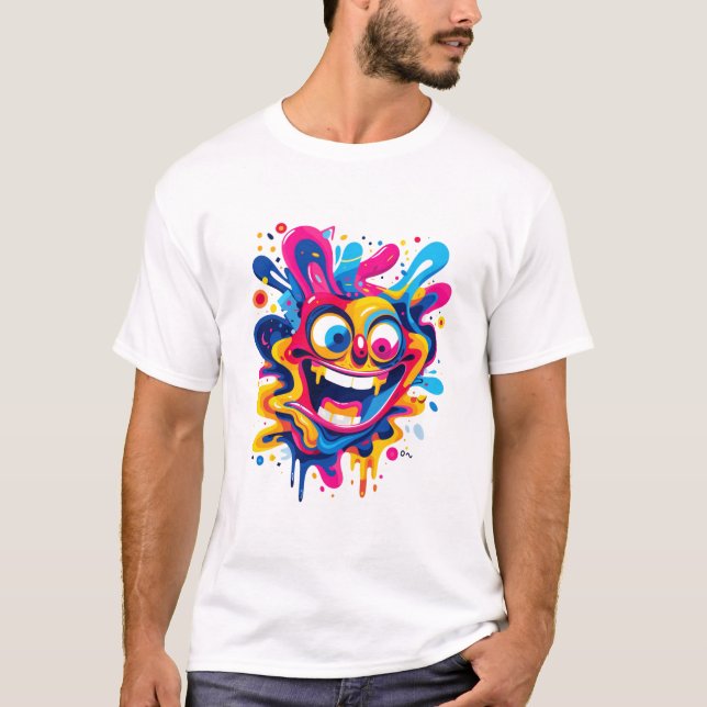 Camiseta gummigoo, gummigoo tadc, gummigoo x pomni (Frente)