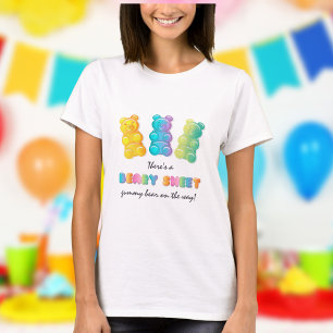 Camiseta Gummy Bear Colorida Gelly Candy Mãe Para Ser