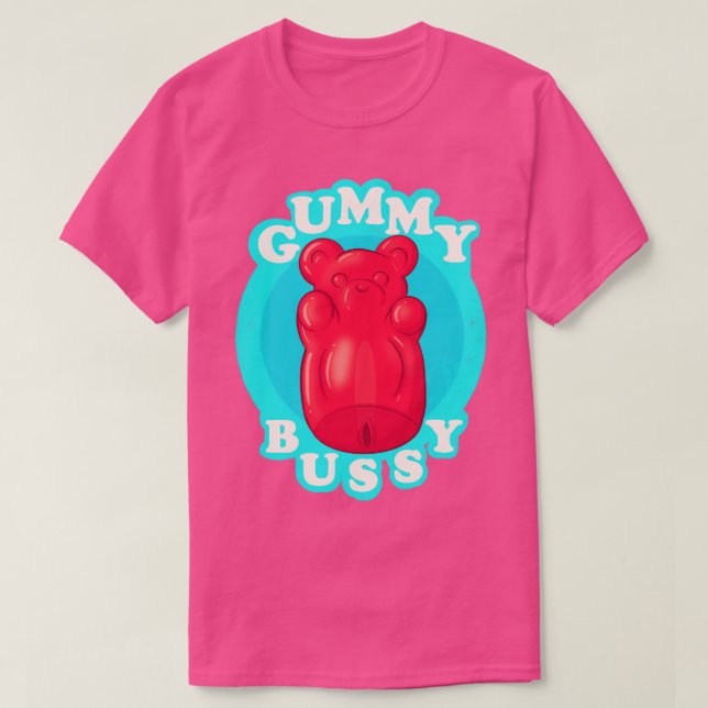 Camiseta Gummy Bussy (Frente do Design)