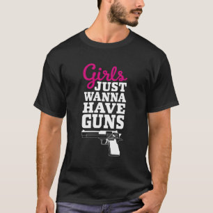 Camiseta Gun Dizendo Que Só Quer Ter Armas