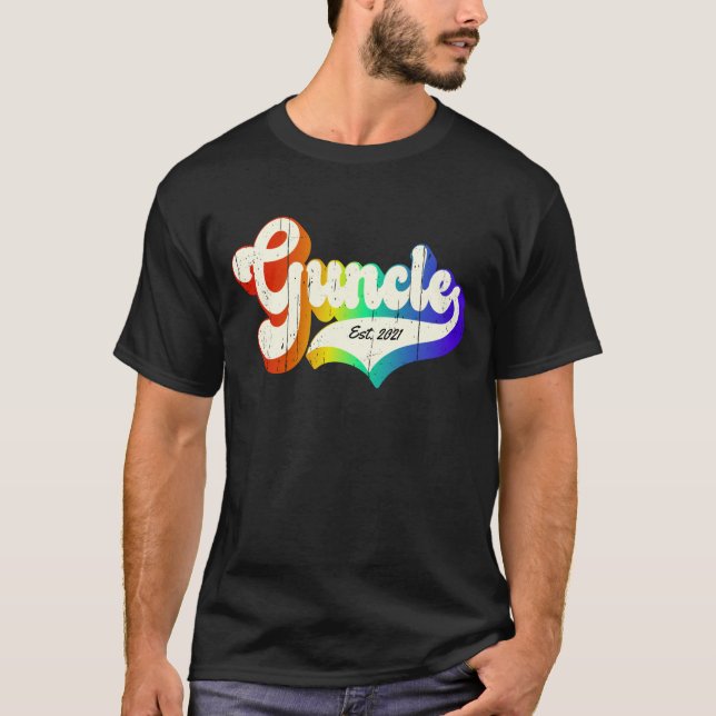 Camiseta "Guncle - est date." (Frente)