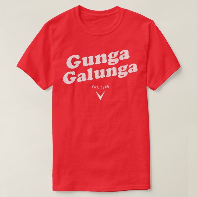 Camiseta Gunga Galunga Vintage (Frente do Design)