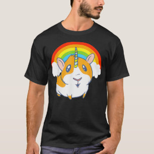 Camiseta Gunicorn Cute Rodent Unicorn Guiné Pig _2