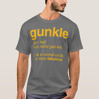 Camiseta Gunkle Dictionary Definition Funny Gay Uncle Pride